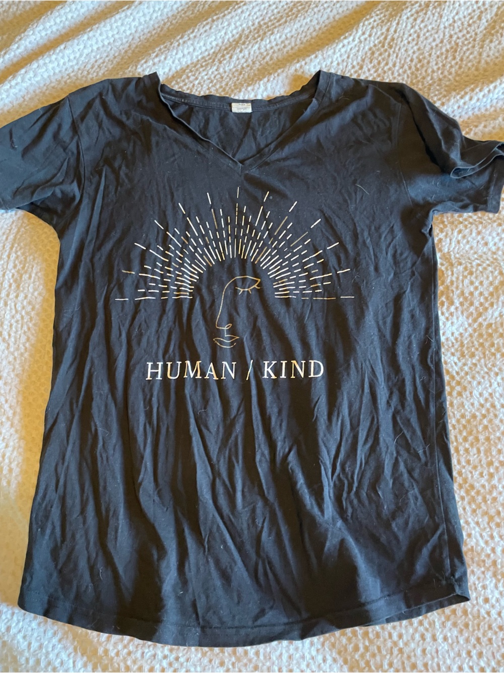 Sseko Designs “Human Kind” Graphic Tee | Black | Size M